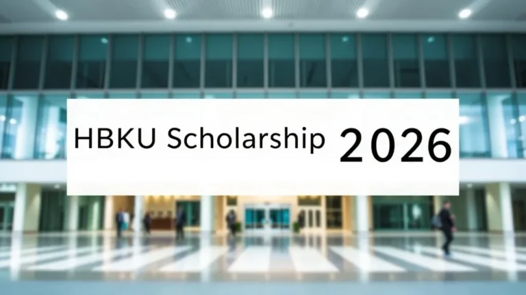 HBKU Scholarship Deadline 2026: Important Dates - Professional Swiss-style featured image | Truescho.com
