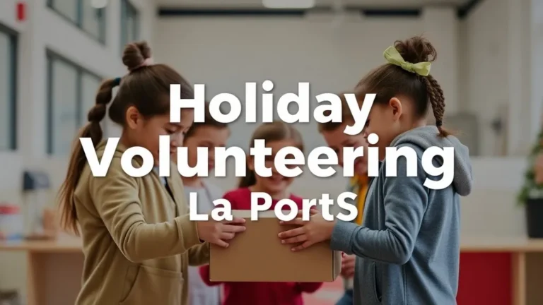 Holiday Volunteering La Porte 2025 - Professional Swiss-style featured image | Truescho.com