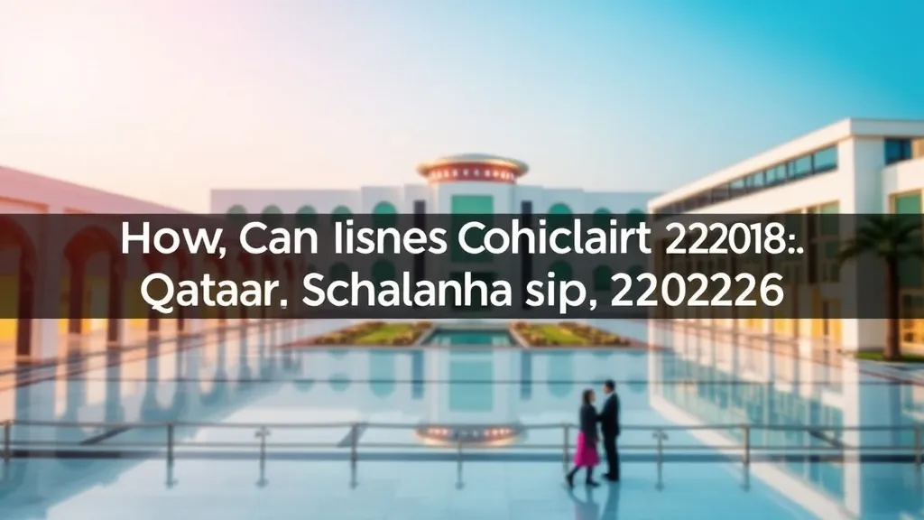 How Can Get Qatar Scholarship 2026 - Professional Swiss-style featured image | Truescho.com