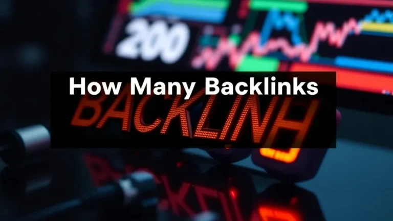 How Many Backlinks Site 2025: Counter - Professional Swiss-style featured image | Truescho.com