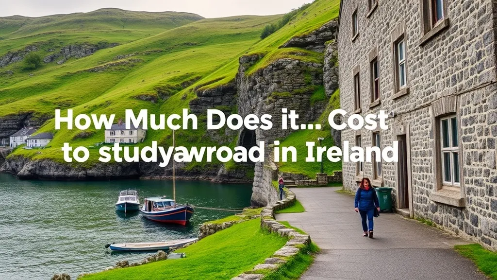 How Much Does It Cost to Study Abroad in Ireland - Professional Swiss-style featured image | Truescho.com