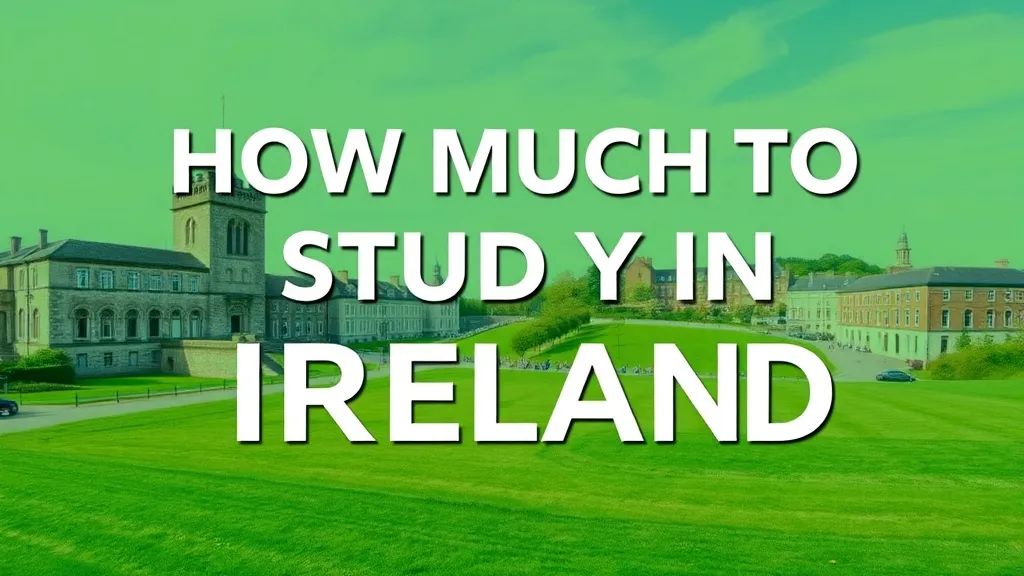 How Much to Study in Ireland - Professional Swiss-style featured image | Truescho.com