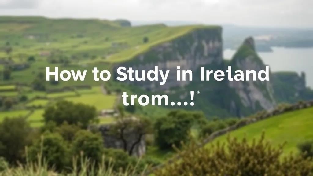 How to Study in Ireland from India - Professional Swiss-style featured image | Truescho.com