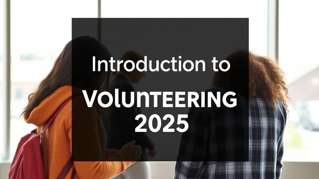 Introduction to Volunteering 2025 - Professional Swiss-style featured image | Truescho.com