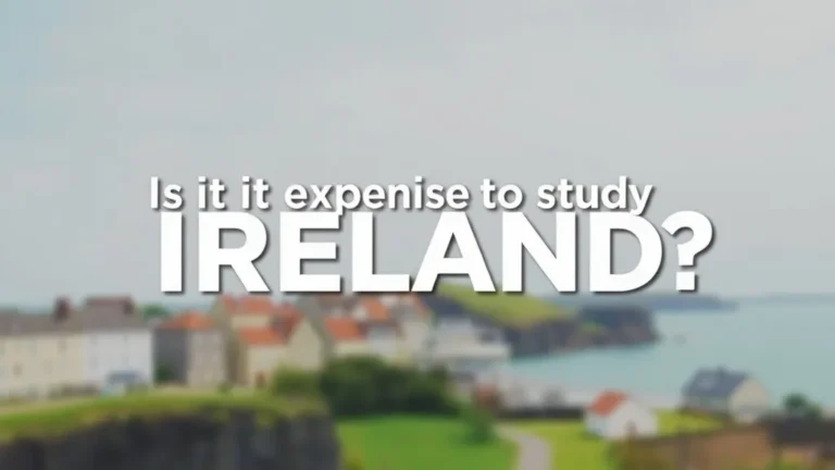Is It Expensive to Study in Ireland - Professional Swiss-style featured image | Truescho.com