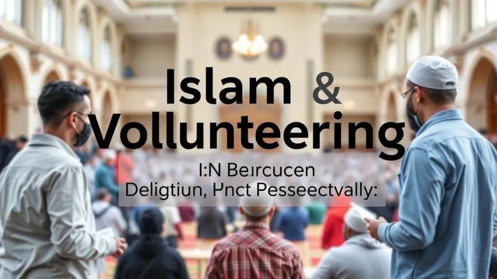 Islam & Volunteering: Religious Perspective - Professional Swiss-style featured image | Truescho.com