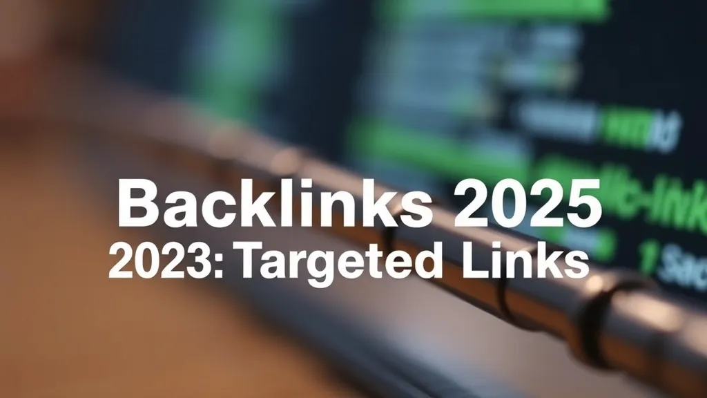 Keyword Backlinks 2025: Targeted Links - Professional Swiss-style featured image | Truescho.com