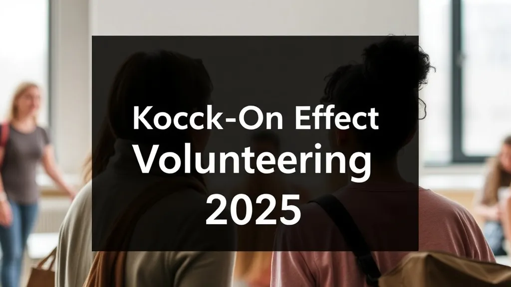 Knock-On Effect Volunteering 2025 - Professional Swiss-style featured image | Truescho.com