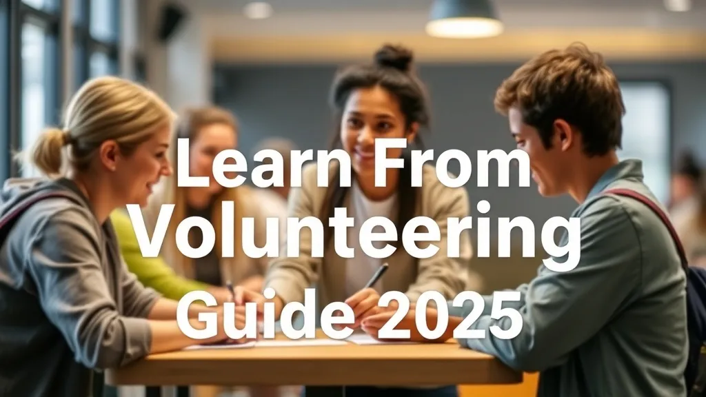 Learn From Volunteering Guide 2025 - Professional Swiss-style featured image | Truescho.com