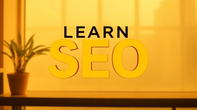 Learn Seo: Complete Course 2026 - Professional Swiss-style featured image | Truescho.com