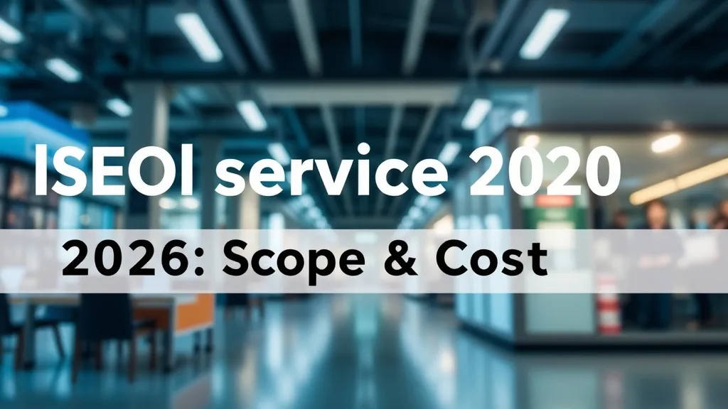 local seo service 2026: Scope & Costs - Professional Swiss-style featured image | Truescho.com