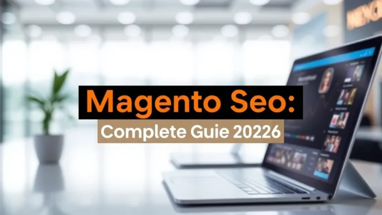Magento Seo: Complete Guide 2026 - Professional Swiss-style featured image | Truescho.com