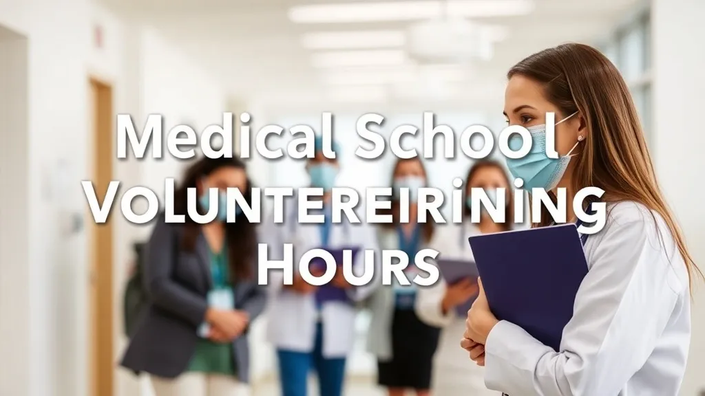 Medical School Volunteering Hours 2025 - Professional Swiss-style featured image | Truescho.com