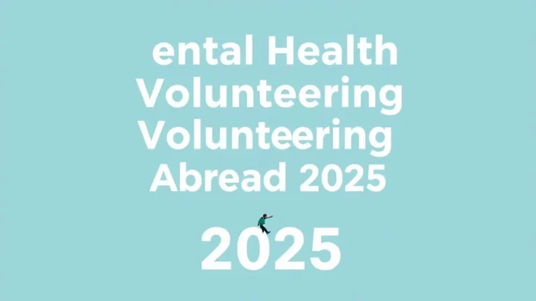 Mental Health Volunteering Abroad 2025 - Professional Swiss-style featured image | Truescho.com