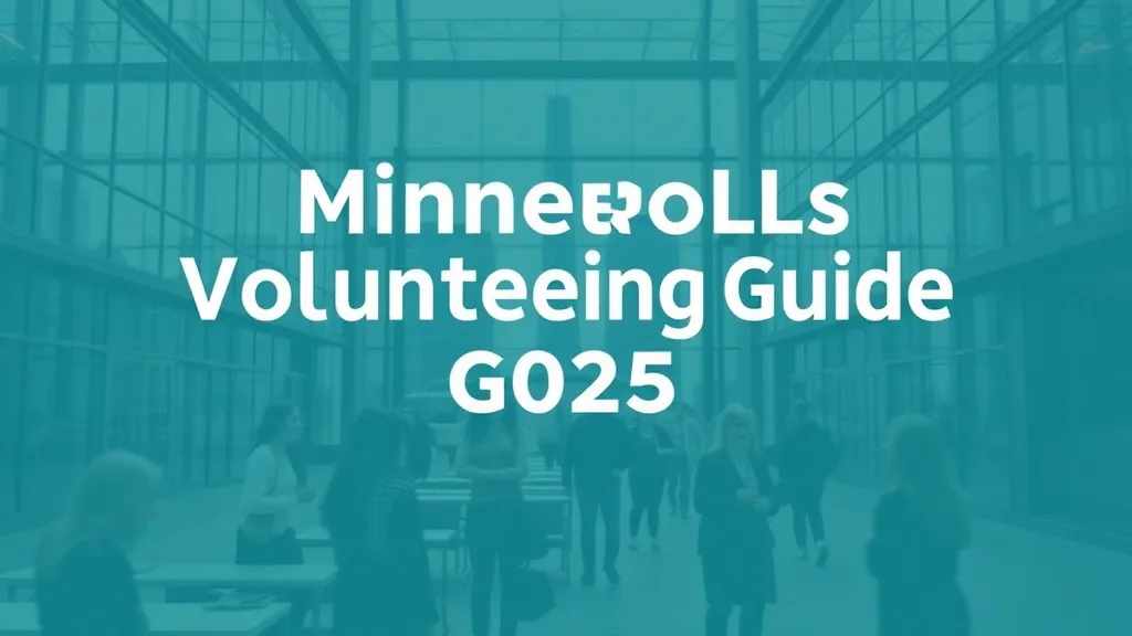 Minneapolis Volunteering Guide 2025 - Professional Swiss-style featured image | Truescho.com