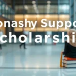 Monash Support Scholarship 2025: Financial Aid - Professional Swiss-style featured image | Truescho.com