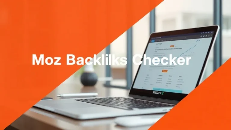 Moz Backlinks Checker 2025: Tool Guide - Professional Swiss-style featured image | Truescho.com