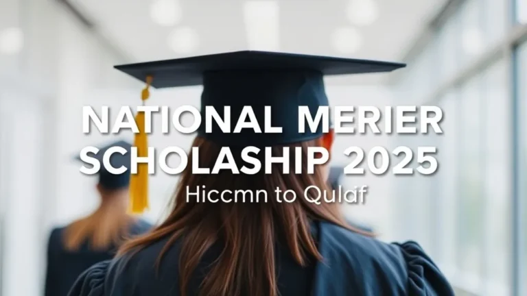 National Merit Scholarship 2025: How to Qualify - Professional Swiss-style featured image | Truescho.com