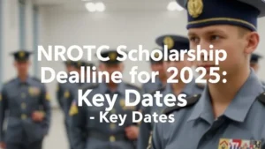 NROTC Scholarship Deadline for 2025: Key Dates - Professional Swiss-style featured image | Truescho.com