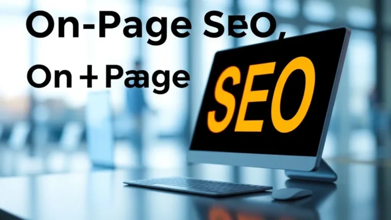 On Page Seo: Complete Guide 2026 - Professional Swiss-style featured image | Truescho.com