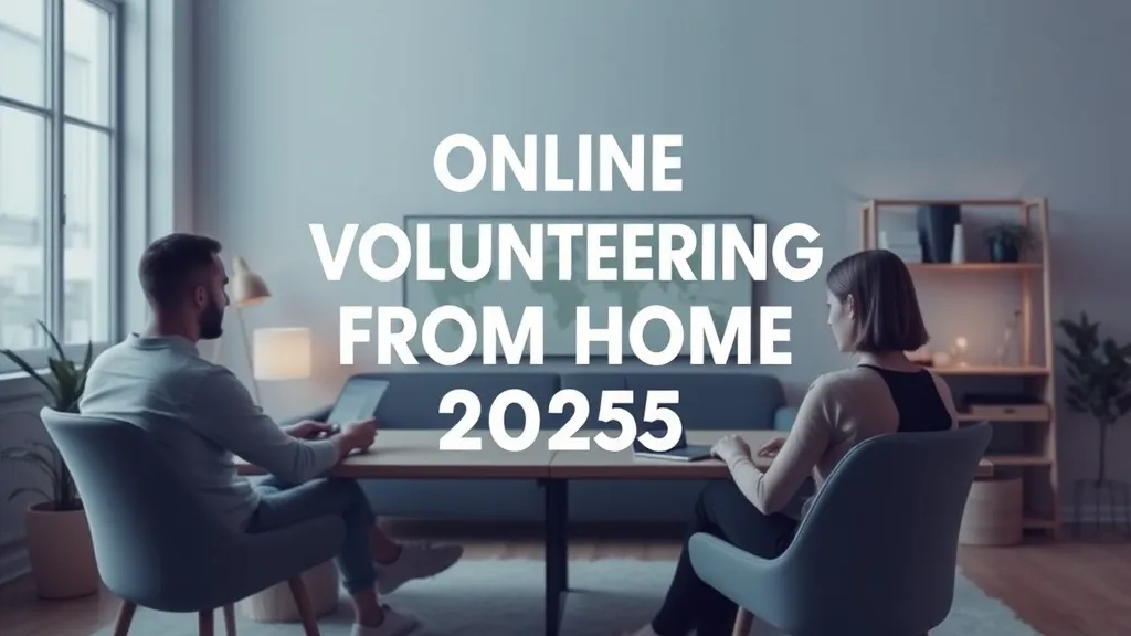 Online Volunteering From Home 2025 - Professional Swiss-style featured image | Truescho.com