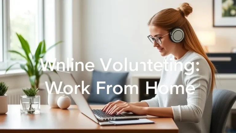 Online Volunteering: Work From Home - Professional Swiss-style featured image | Truescho.com