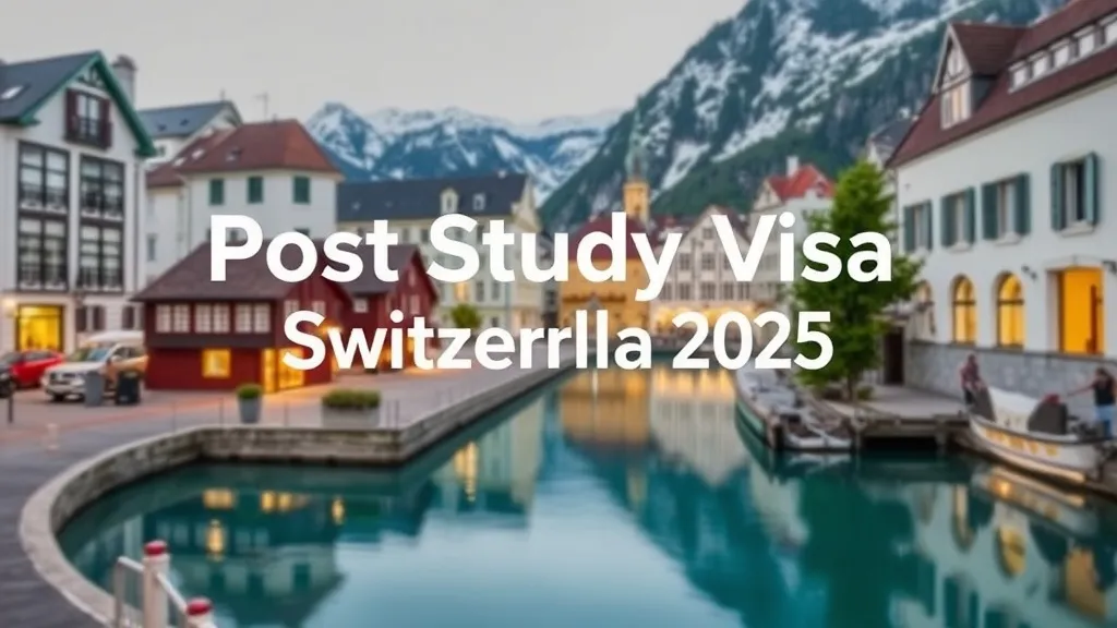 Post Study Visa Switzerland 2025: Work Rights - Professional Swiss-style featured image | Truescho.com