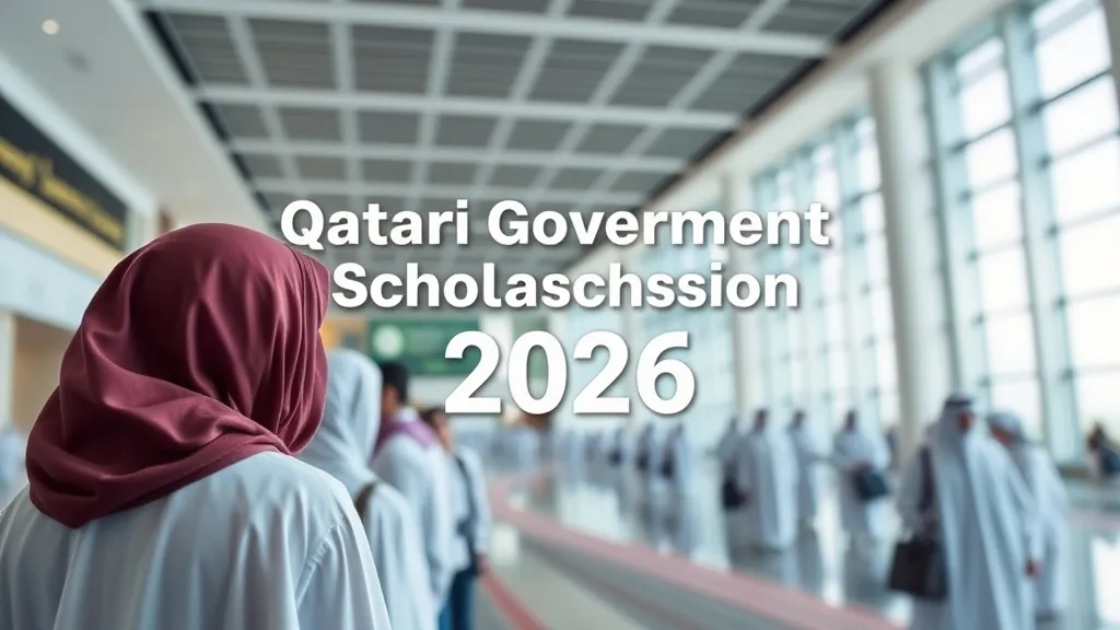 Qatar Government Scholarship 2026: Official Funding - Professional Swiss-style featured image | Truescho.com