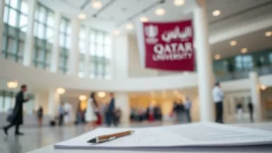 Qatar University Application Form 2026 - Professional Swiss-style featured image | Truescho.com