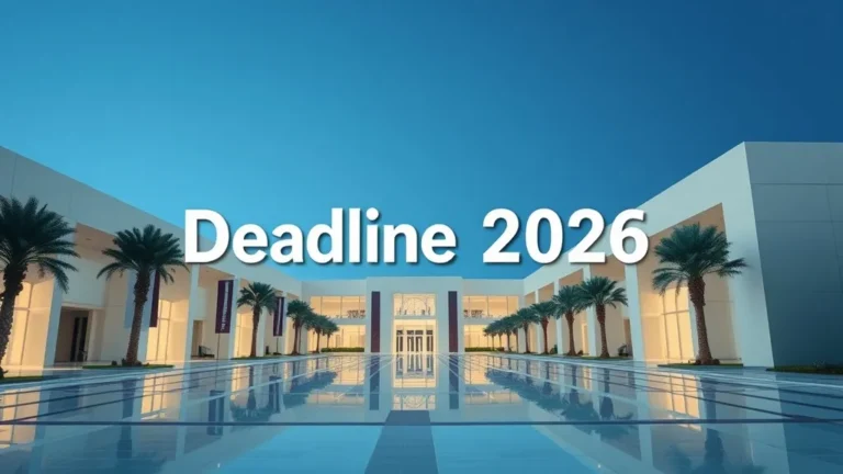 Qatar University Deadline 2026 - Professional Swiss-style featured image | Truescho.com