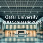 Qatar University PHD Scholarship 2026 - Professional Swiss-style featured image | Truescho.com