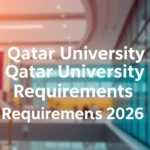 Qatar University Requirements 2026 - Professional Swiss-style featured image | Truescho.com
