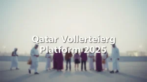 Qatar Volunteering Platform 2025 - Professional Swiss-style featured image | Truescho.com