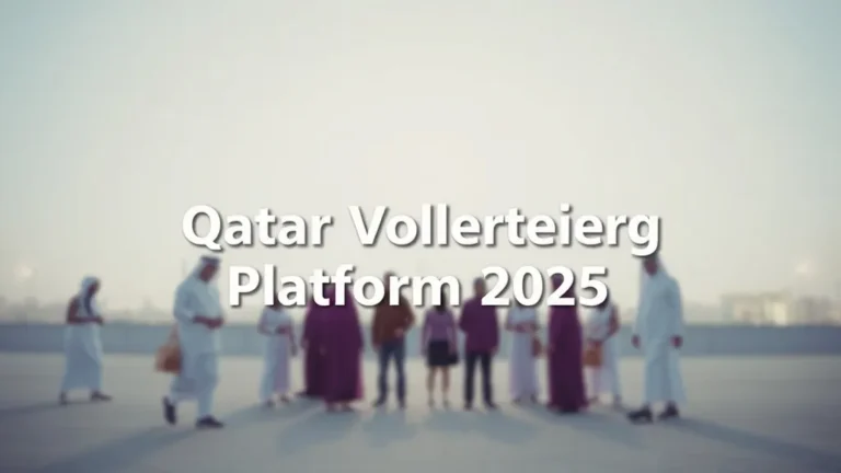 Qatar Volunteering Platform 2025 - Professional Swiss-style featured image | Truescho.com