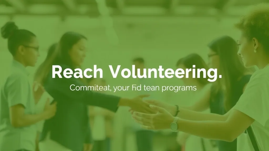 Reach Volunteering: Community Outreach Programs - Professional Swiss-style featured image | Truescho.com