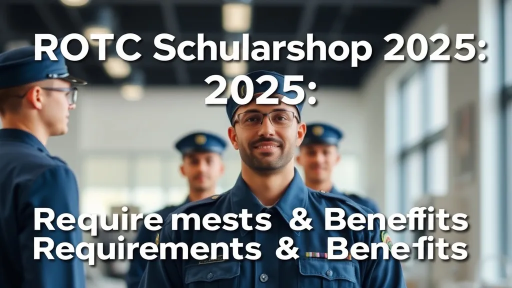 ROTC Scholarship 2025: Requirements & Benefits - Professional Swiss-style featured image | Truescho.com