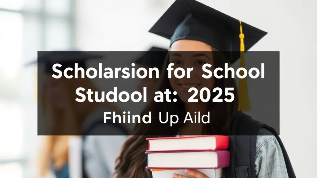 Scholarship for School Students 2025: Find Aid - Professional Swiss-style featured image | Truescho.com