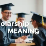 Scholarship Meaning: A Clear Definition for 2025 - Professional Swiss-style featured image | Truescho.com