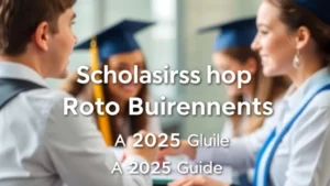 Scholarship Photo Requirements: A 2025 Guide - Professional Swiss-style featured image | Truescho.com