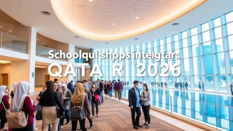 Scholarship Qatar 2026: Comprehensive Guide - Professional Swiss-style featured image | Truescho.com
