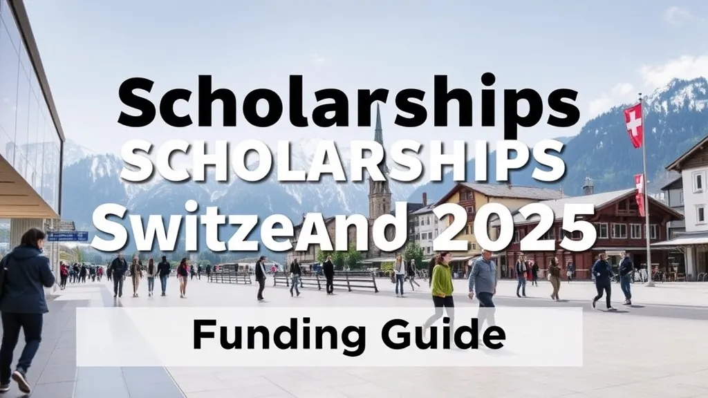 Scholarships Switzerland 2025: Funding Guide - Professional Swiss-style featured image | Truescho.com