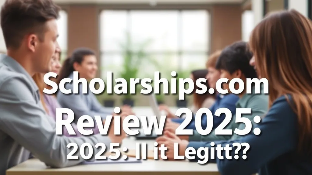 Scholarships.com Review 2025: Is It Legit? - Professional Swiss-style featured image | Truescho.com