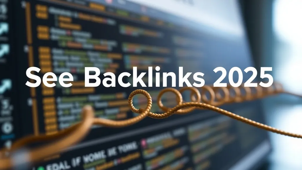 See Backlinks 2025: Visualization Tool - Professional Swiss-style featured image | Truescho.com