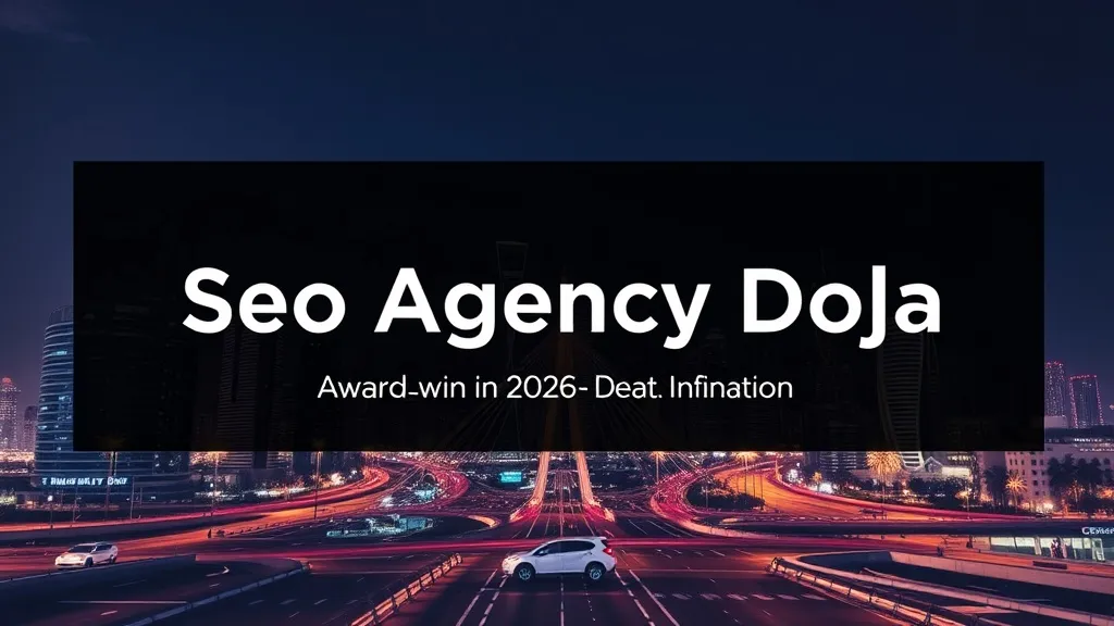 Seo Agency Doha: Award‑Winning in 2026 - Professional Swiss-style featured image | Truescho.com
