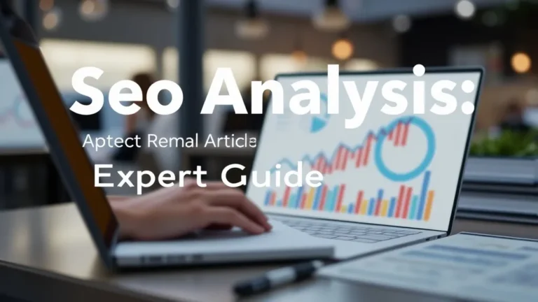 Seo Analysis: Expert Guide 2026 - Professional Swiss-style featured image | Truescho.com