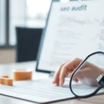 seo audit Checklist 2026: Fix Issues Fast - Professional Swiss-style featured image | Truescho.com