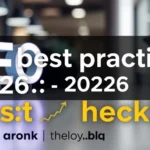 seo best practices 2026: Updated Checklist - Professional Swiss-style featured image | Truescho.com