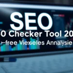 SEO Checker Tool 2026 | Free Website Analysis - Professional Swiss-style featured image | Truescho.com