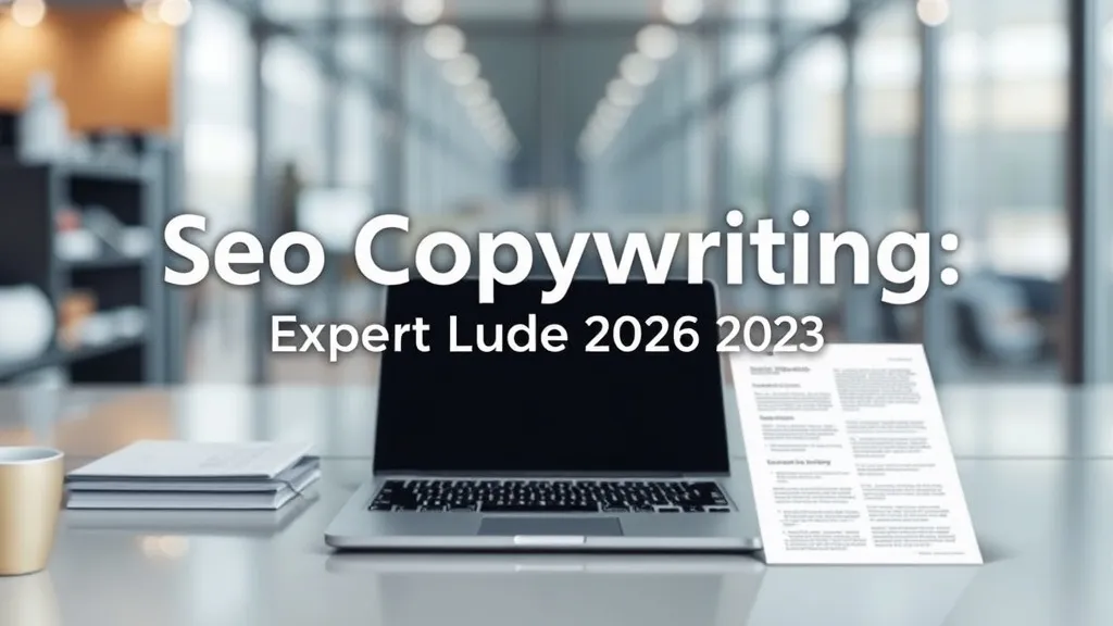 Seo Copywriting: Expert Guide 2026 - Professional Swiss-style featured image | Truescho.com