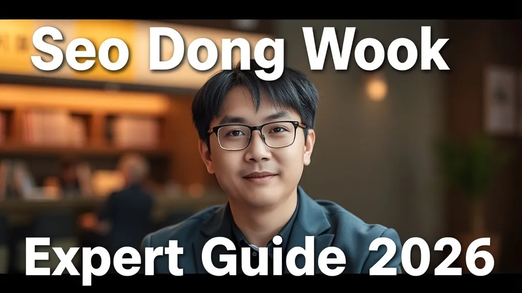Seo Dong Wook: Expert Guide 2026 - Professional Swiss-style featured image | Truescho.com